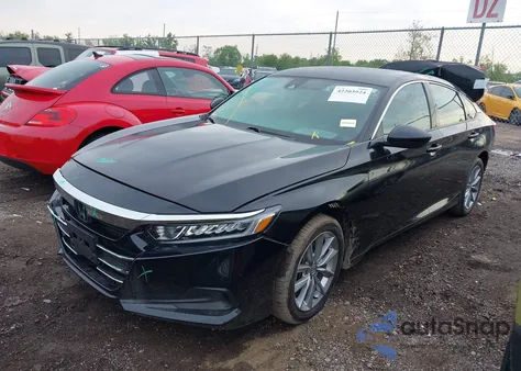 2022 Honda Accord Lx из США, поврежденный, VIN 1HGCV1F10NA068287